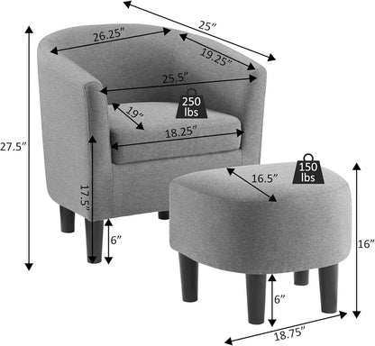 Cozy Churchill Lounge Chair