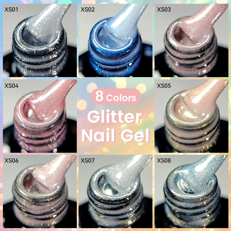 LILYCUTE Glitter Nail Gel Polish