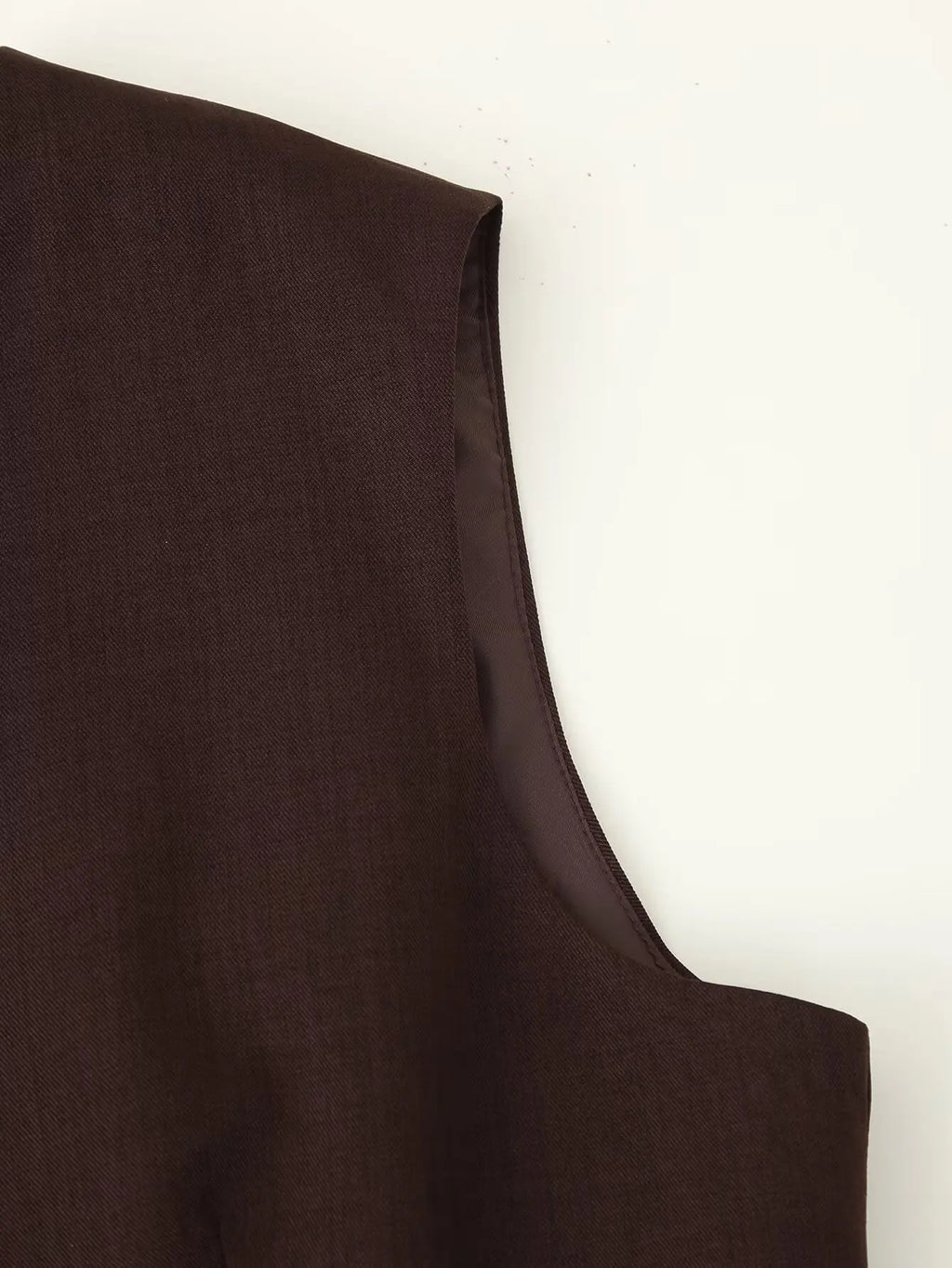 Button Vest Coat