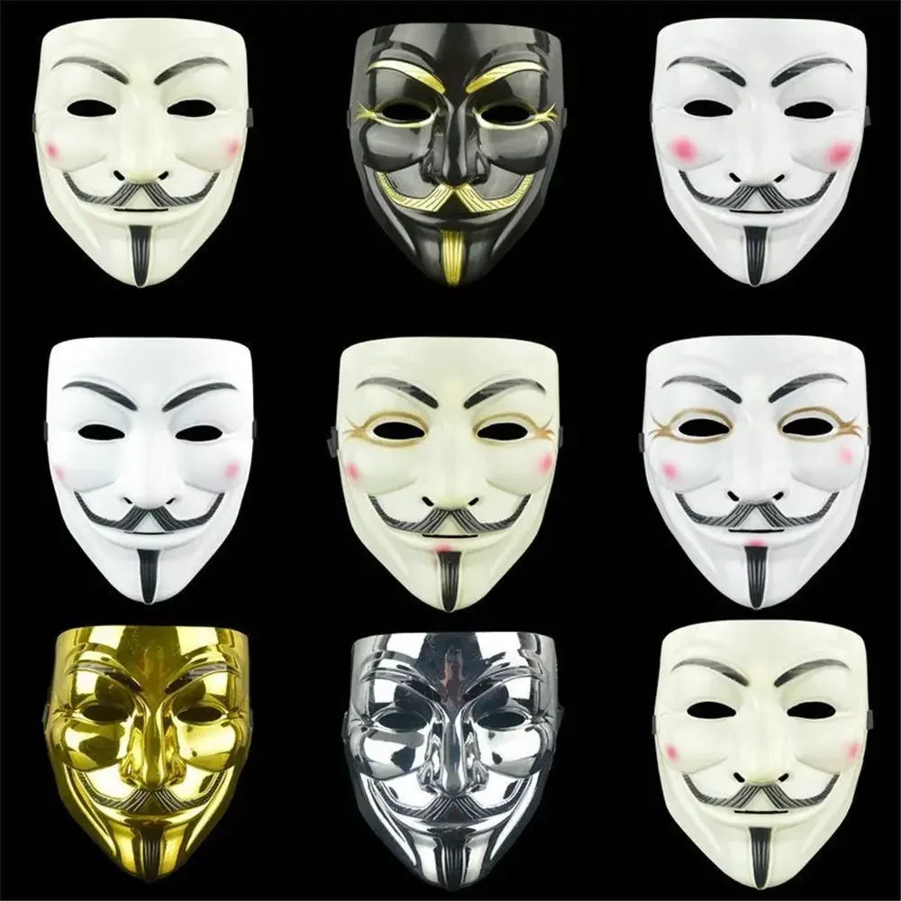 Guy Fawkes Style Novelty Mask