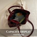 PU Leather Casual Tote