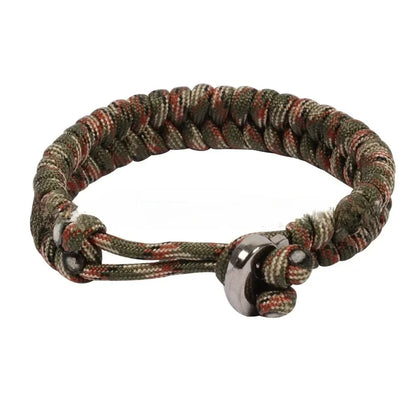 Adjustable Paracord Survival Bracelet