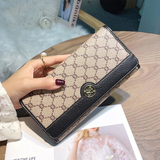 Luxury Leather Long Wallet