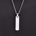 Mprainbow Vertical Layer Necklace