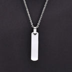 Mprainbow Vertical Layer Necklace
