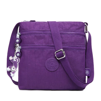 Nylon Shoulder Crossbody Bag