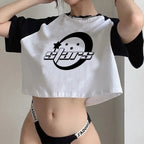 Star Graphic Crop T-Shirt