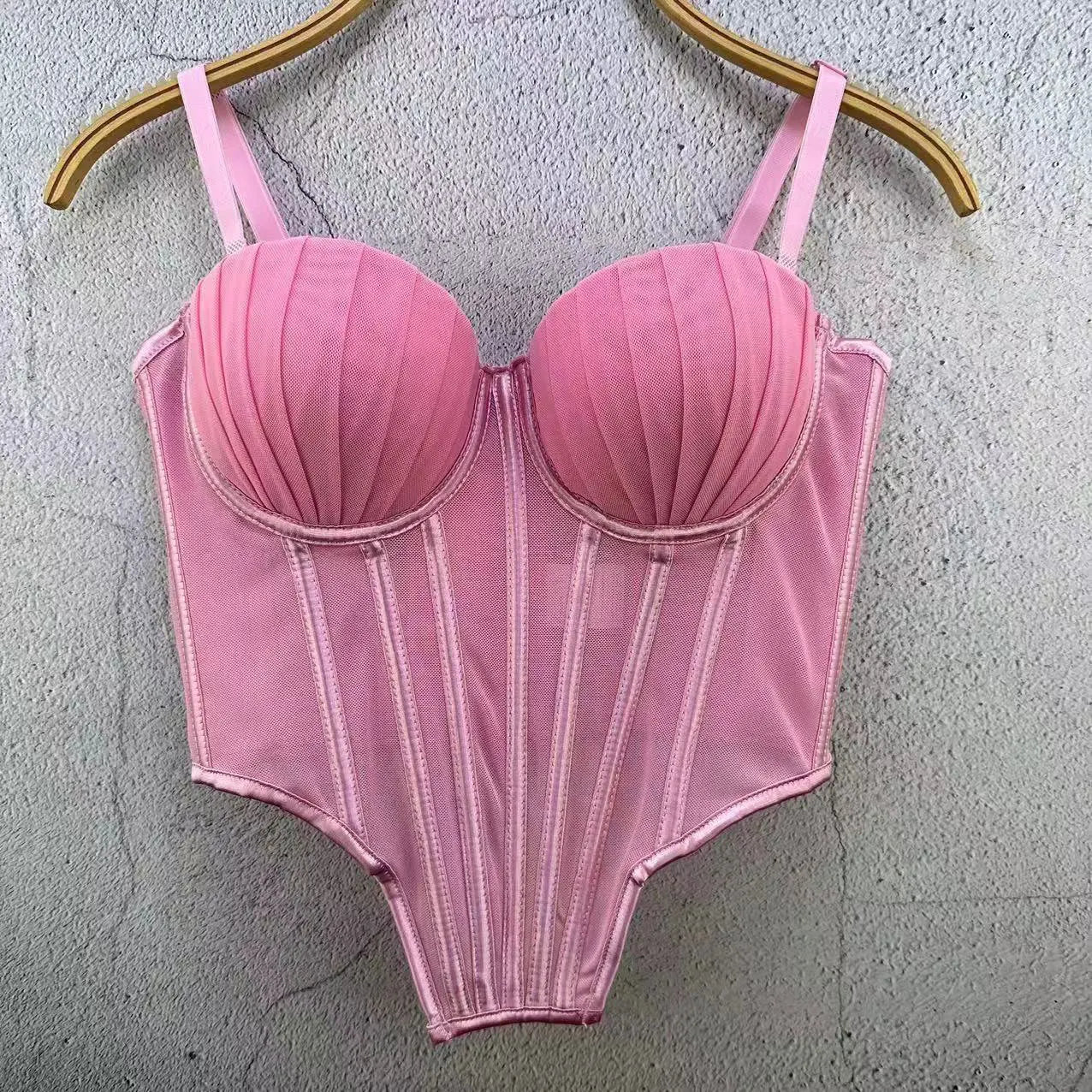 Solid Overbust Corset
