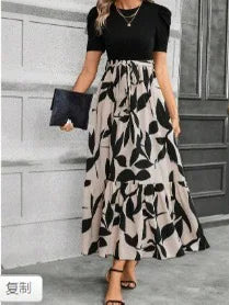Elegant Floral Maxi Dress