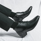 PU Leather Ankle Boots
