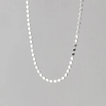 Women’s Sterling Silver Bead Chain Choker