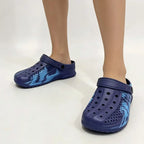 Color-Blocked EVA Beach Clogs