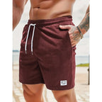 Corduroy Sweatpants Beach Shorts