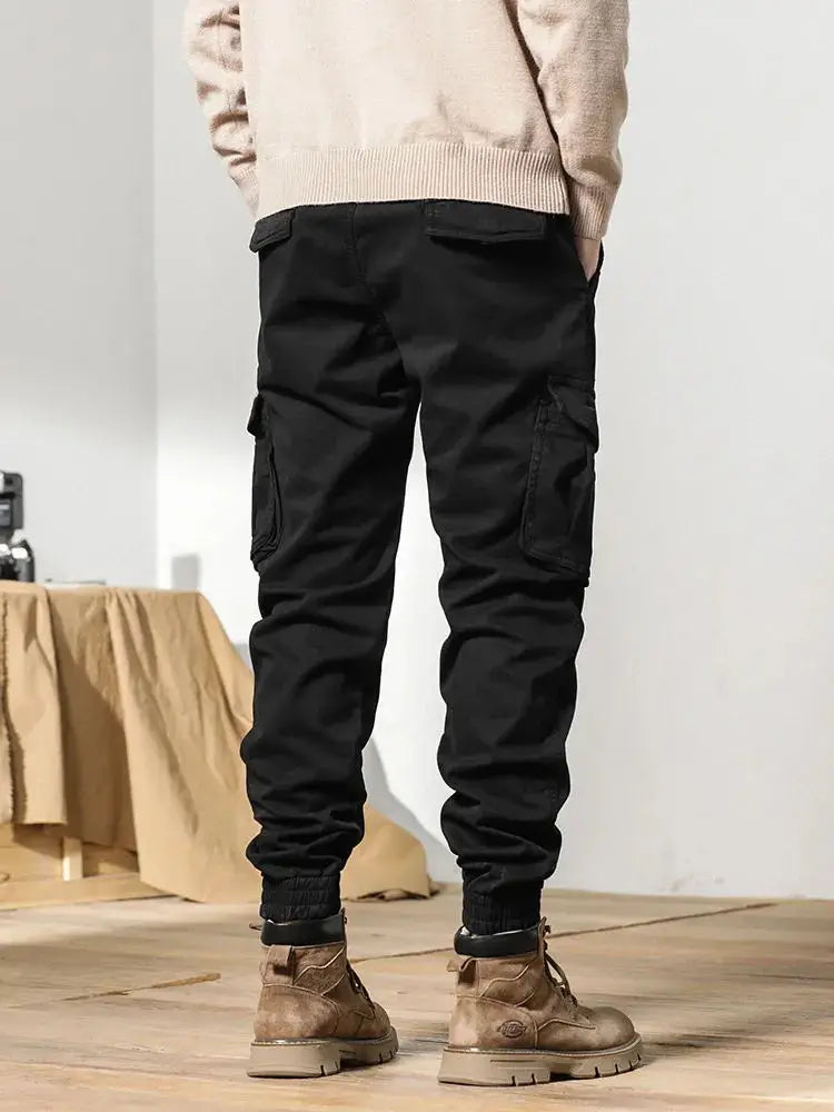 Multi-pocket cargo pants