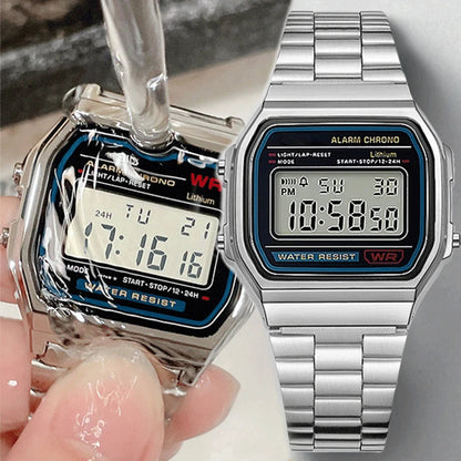 Unisex Retro Digital Watch