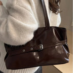 PU Leather Casual Tote