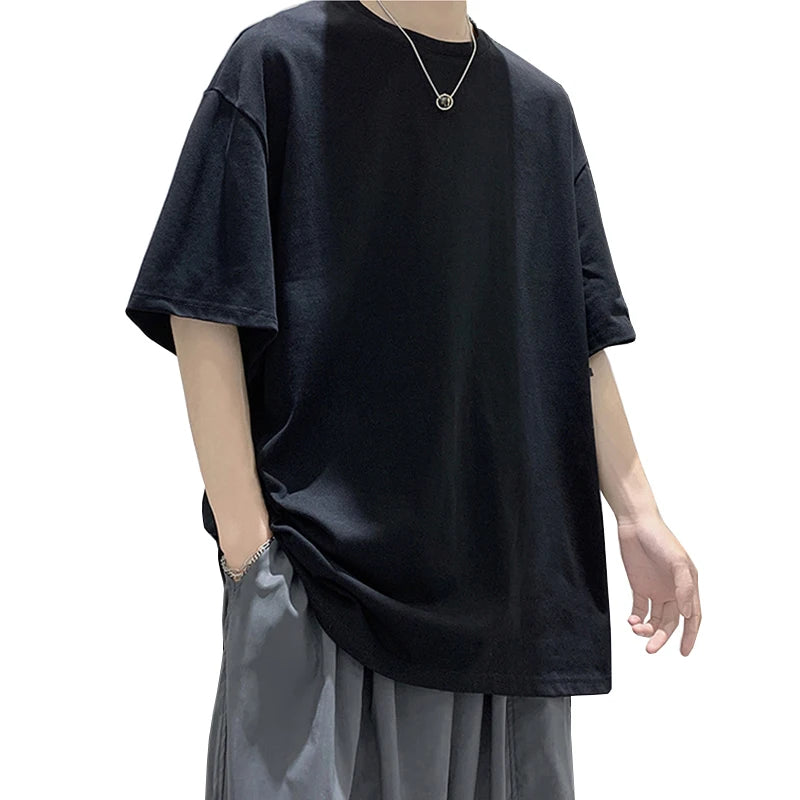 Oversized Cotton Casual Tee