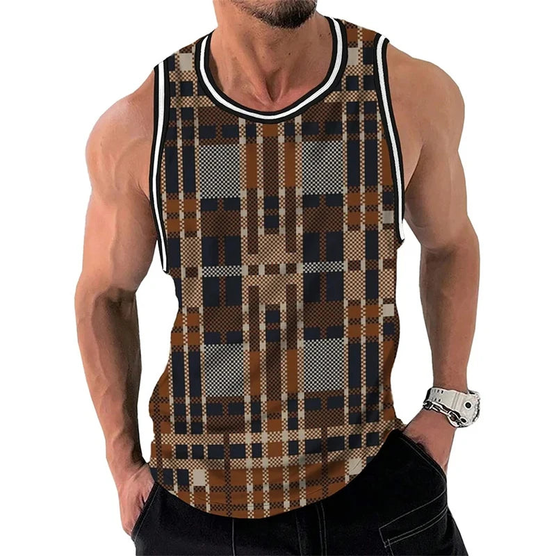 Retro Streetwear Graphic Tank Top