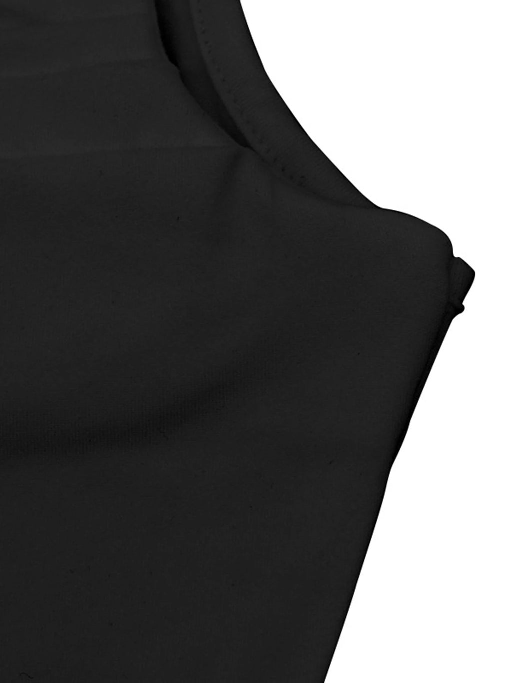 Streetwear Broadcloth Solid Tank Top