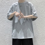 Oversized Cotton Casual Tee