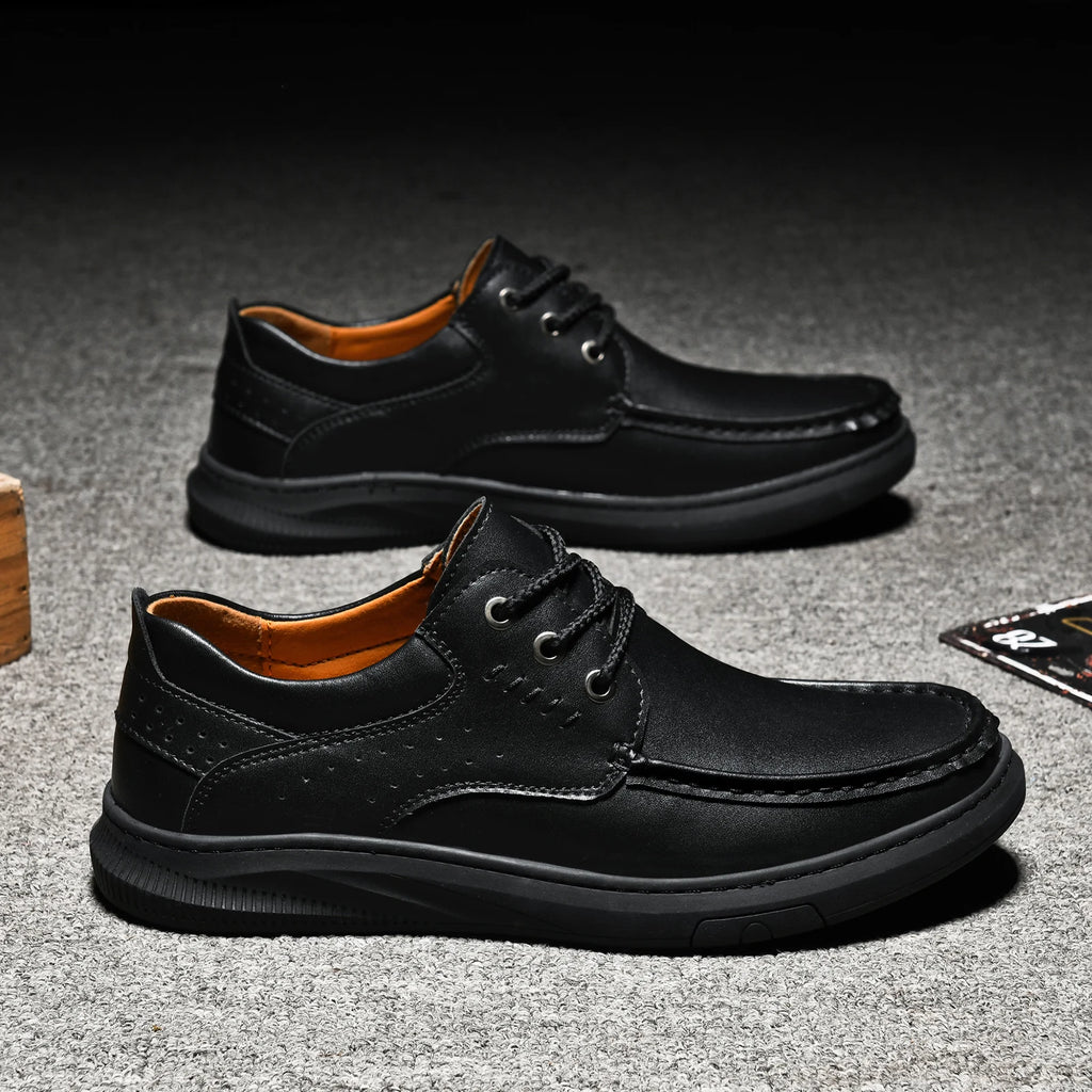 Split Leather Business Shoes