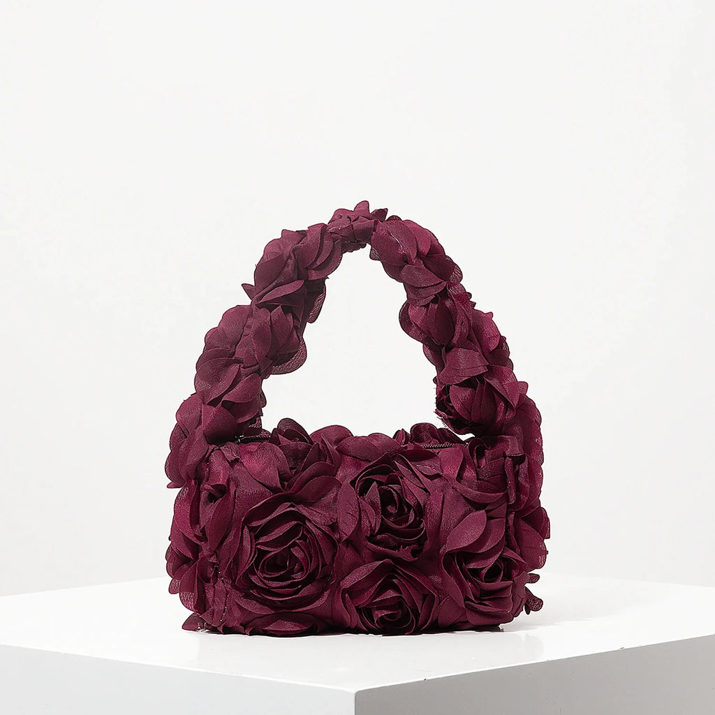 Floral Small Square Party Bag