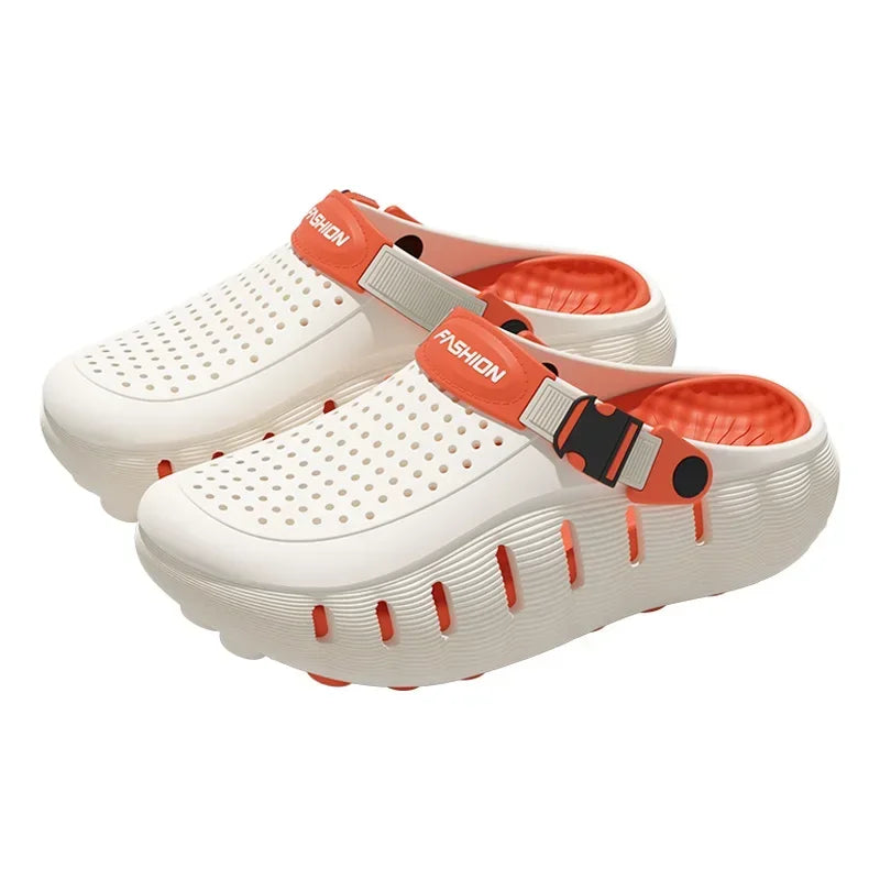 Patchwork EVA Water Clogs