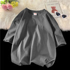 Oversized Cotton Casual Tee
