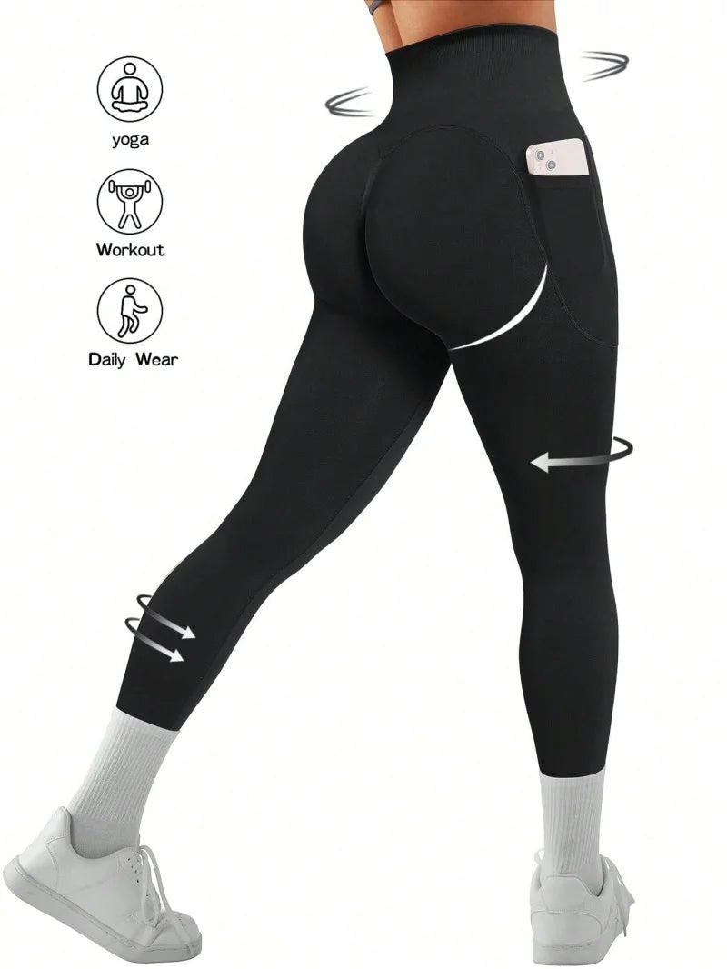 Seamless Scrunch Push-Up Leggings