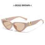 Luxury Cat Eye Sunglasses for Women