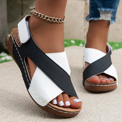 Soft Heeled Summer Sandals