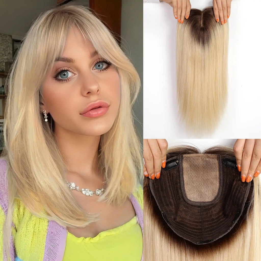 Remy Hair Topper