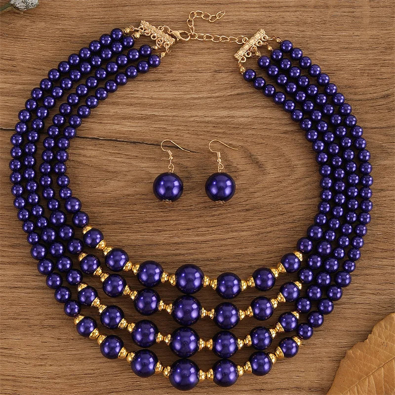 Multi-Layer Beads Necklace