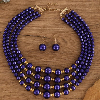 Multi-Layer Beads Necklace