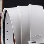 Men’s leather pin belt