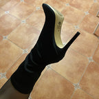 Silk Sock Heels