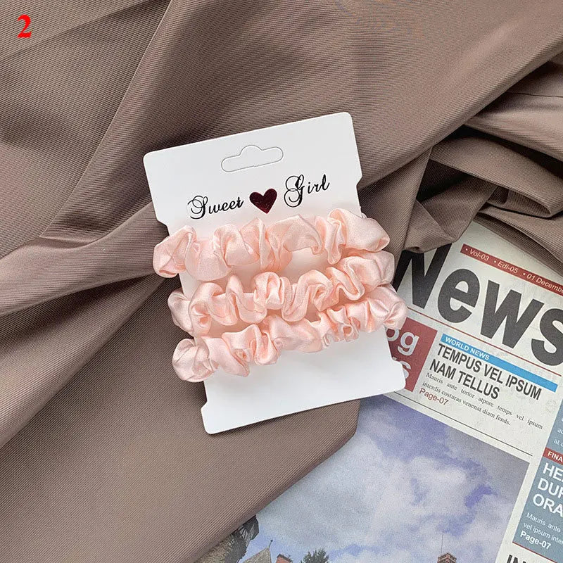Satin Scrunchie Set