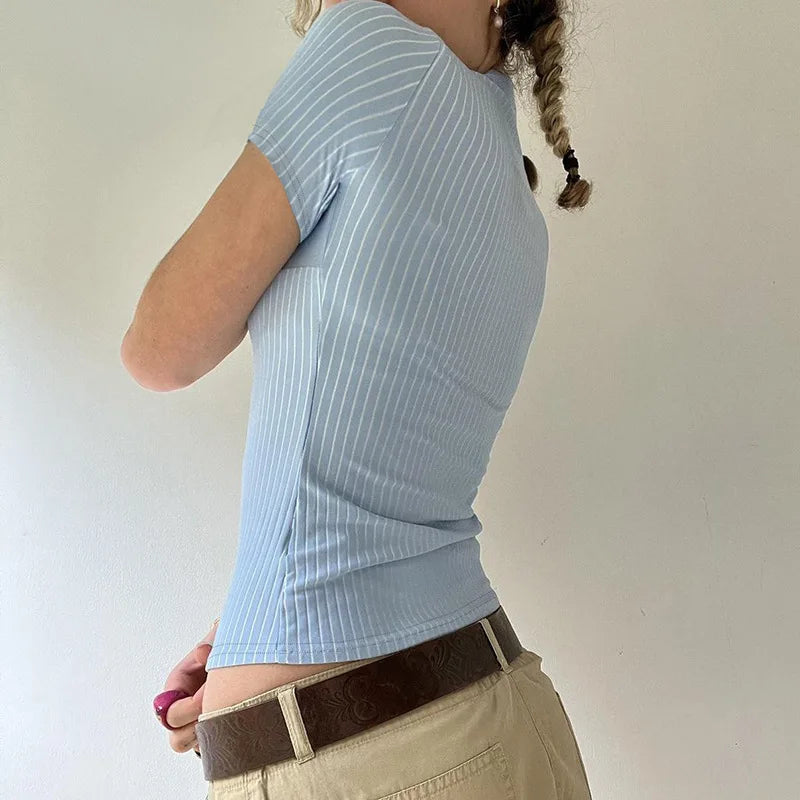 Striped Slim Shirt
