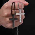 Vnox Cross Pendant Necklace