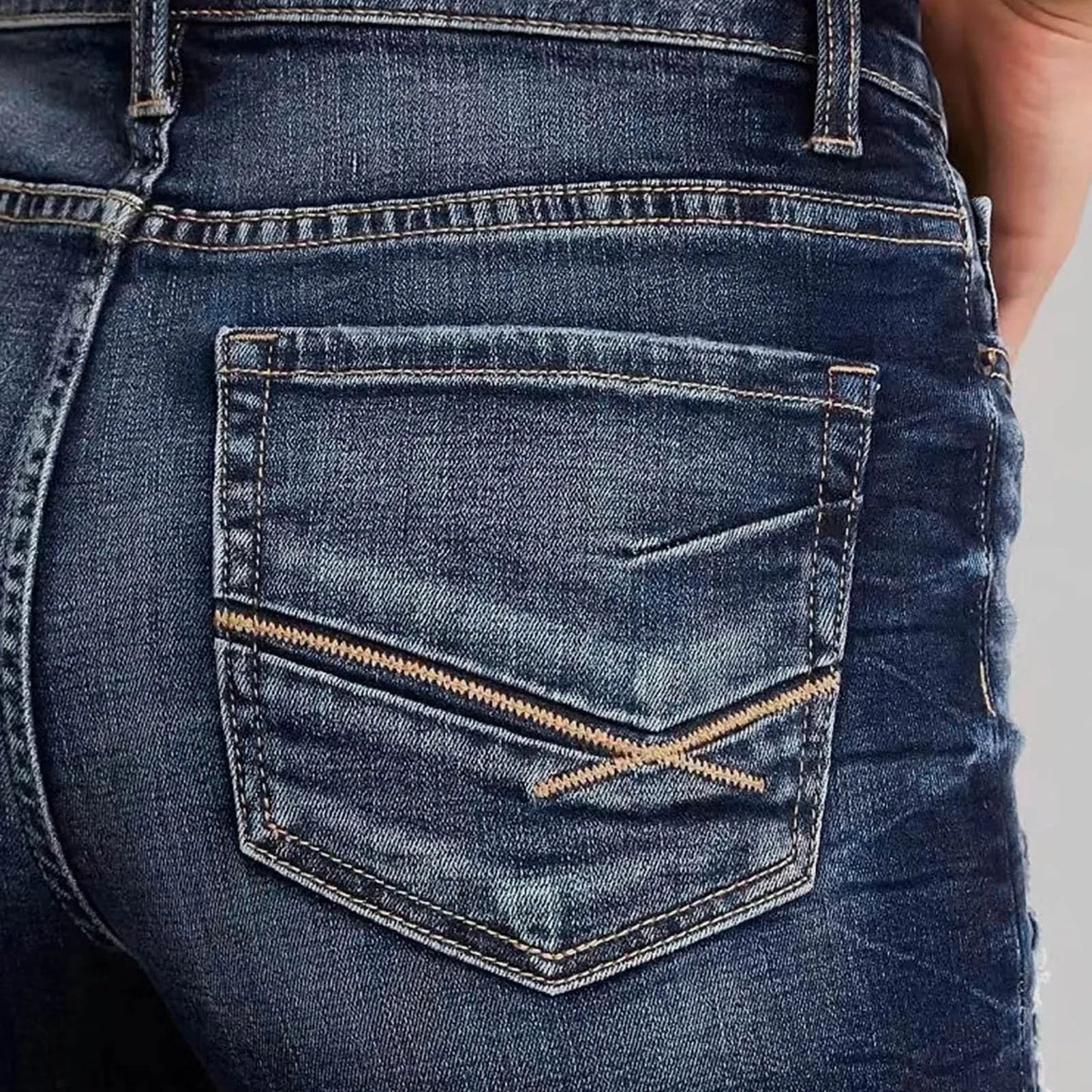 Women Summer Ripped Denim Shorts