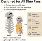Dinosaur Skeleton Plush Costume