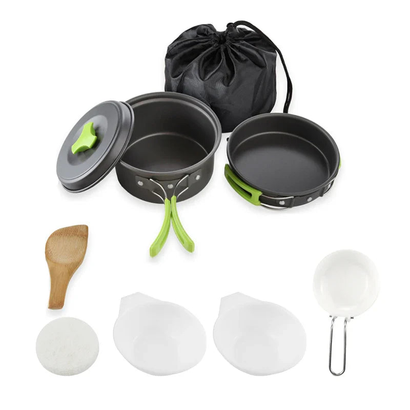 Portable Outdoor Cookware Set