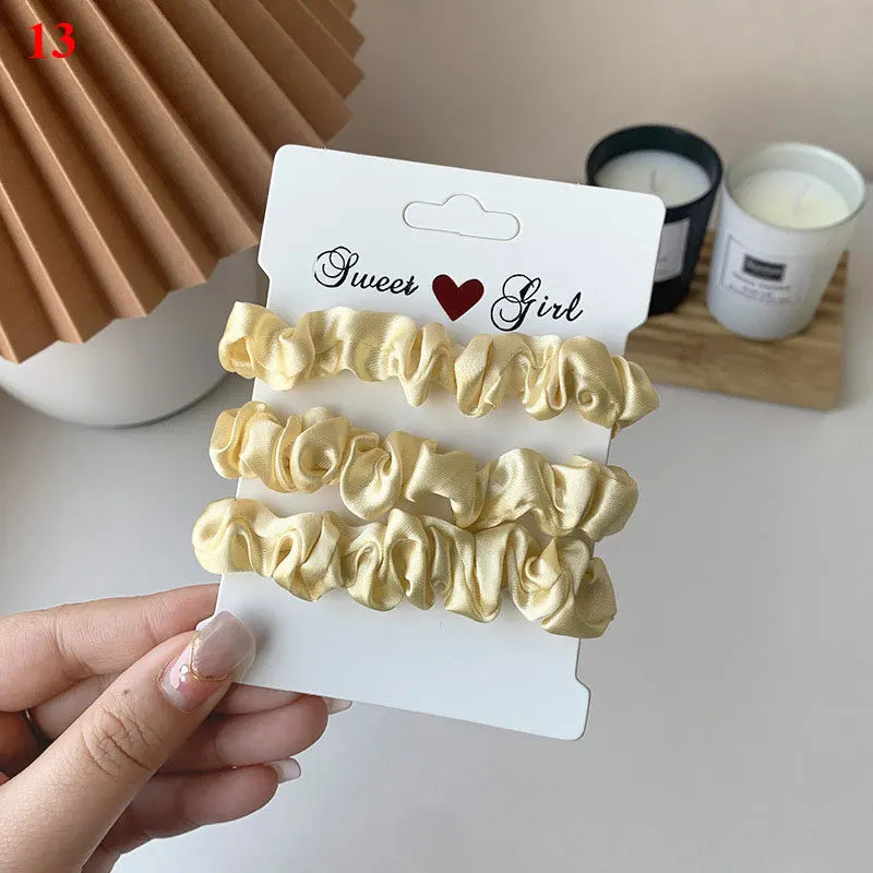 Satin Scrunchie Set