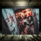 Zombie Explosion Halloween Photography Backdrop