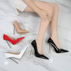 European-Style Pointed-Toe Pumps