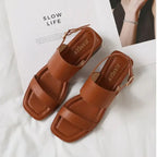 Women Zipper Party Heels Sandals