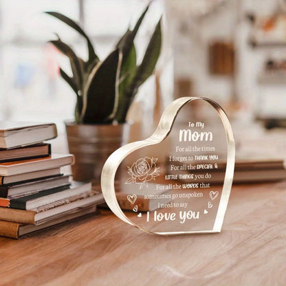 Mother’s Day Heart Plaque