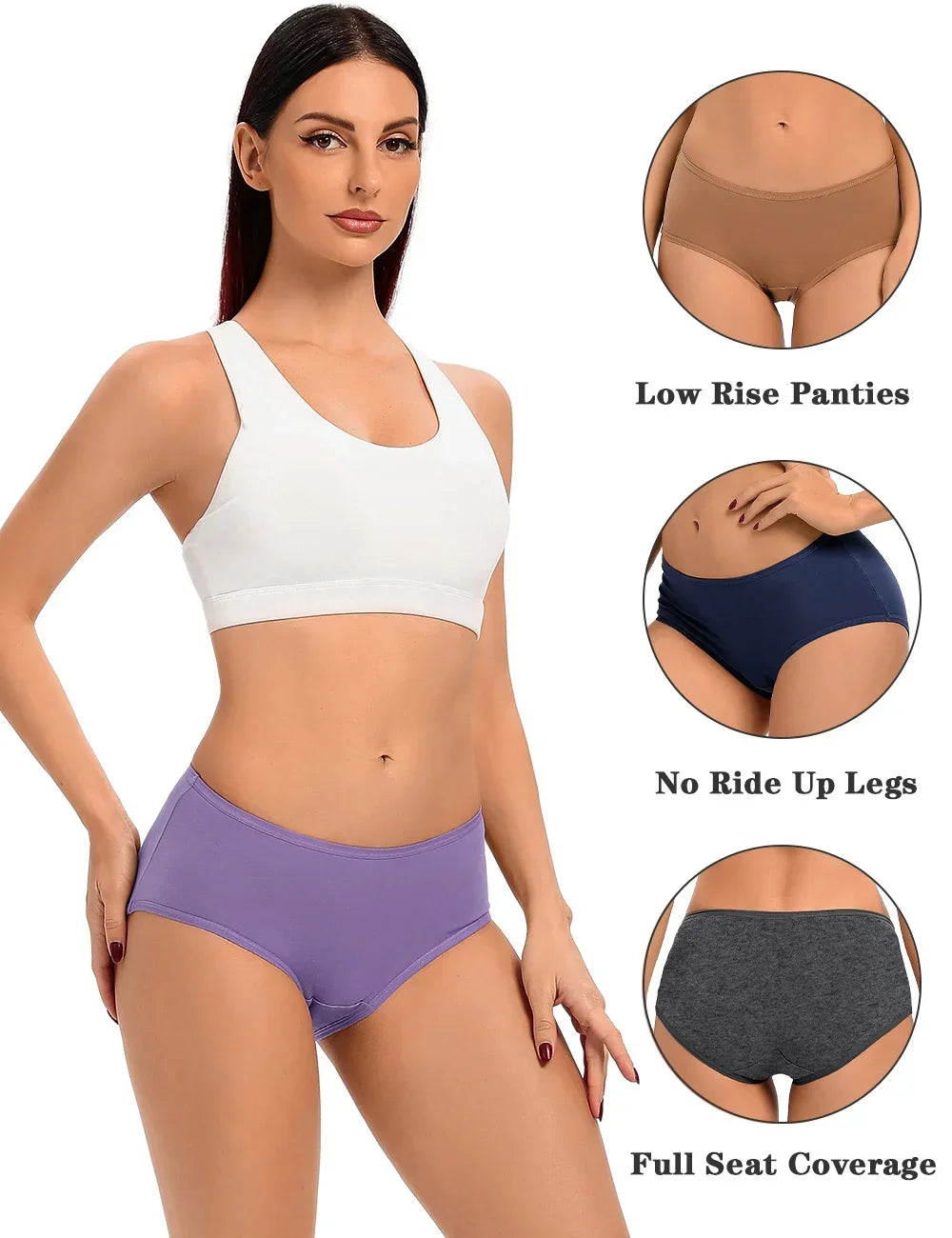 Cotton Briefs Set