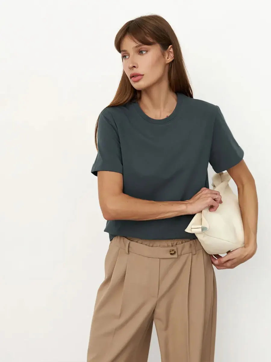 Everyday 100% Cotton Broadcloth Top
