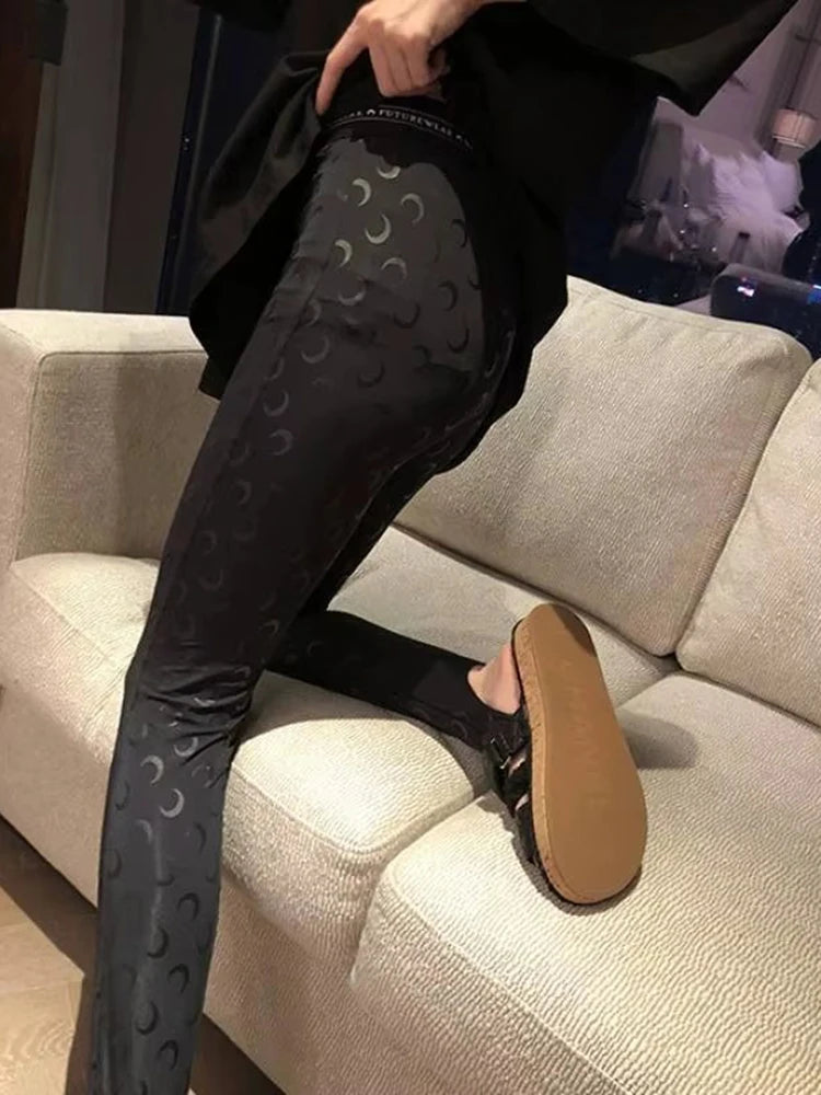 Fashion High-Waist Printed Leggings for Women